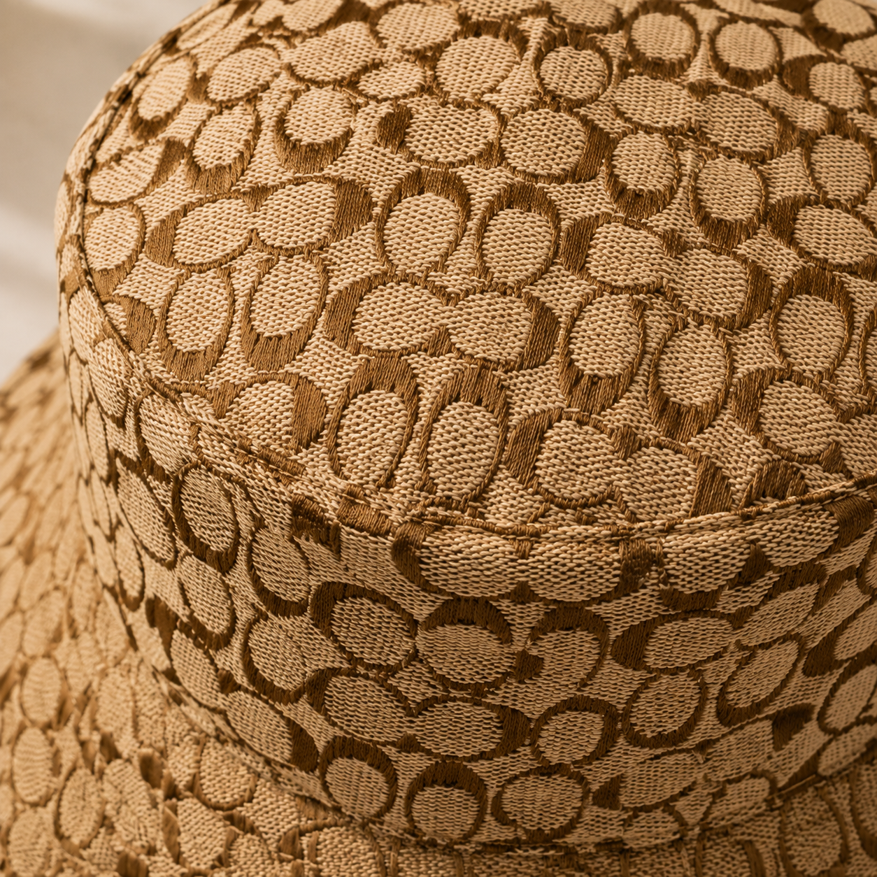 Signature Pattern Bucket Hat | Luxury Inspired Fashion Hat | Unisex Patterned Sun Hat | Trendy Streetwear Hat | Everyday Fashion Accessory